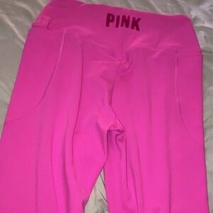Victoria’s Secret pink leggings with pockets